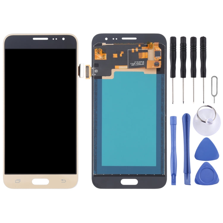 TFT LCD Screen for Galaxy J5 (2015) J500F, J500FN, J500F/DS, J500G, J500M with Digitizer Full Assembly (Gold)