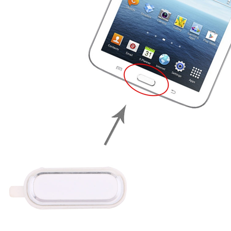 Home Key for Samsung Galaxy Tab 3 7.0 SM-T210/T211/T217(White)
