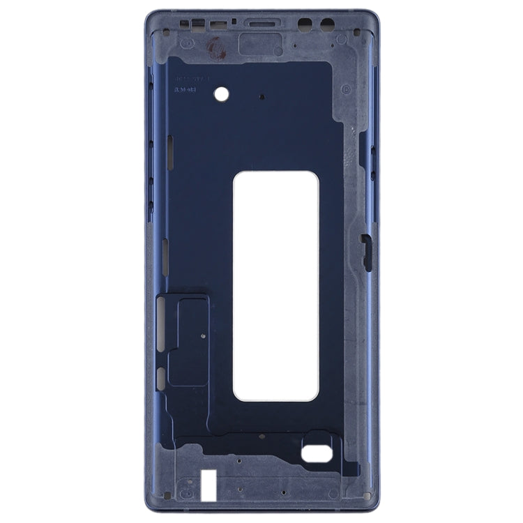 For Galaxy Note9 Front Housing LCD Frame Bezel (Blue)