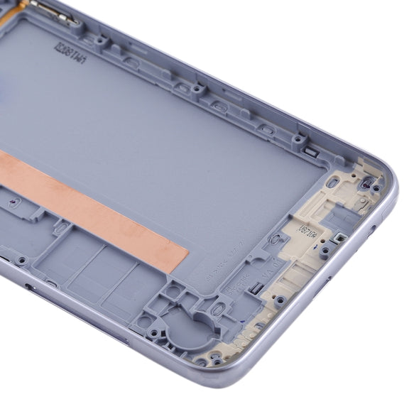 For Galaxy J8 (2018), J810F/DS, J810Y/DS, J810G/DS Back Cover with Side Keys & Camera Lens (Grey)