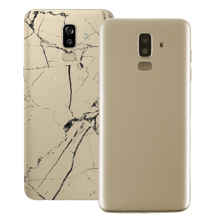 For Galaxy J8 (2018), J810F/DS, J810Y/DS, J810G/DS Back Cover with Side Keys & Camera Lens (Gold) - free shipping - PMC Jewellery - Order now!