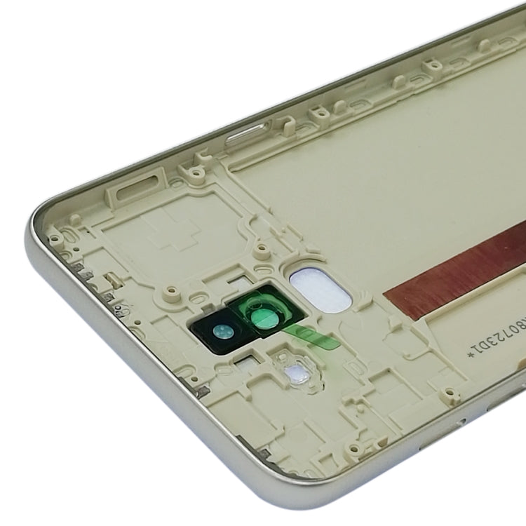 For Galaxy J8 (2018), J810F/DS, J810Y/DS, J810G/DS Back Cover with Side Keys & Camera Lens (Gold) - free shipping - PMC Jewellery - Order now!