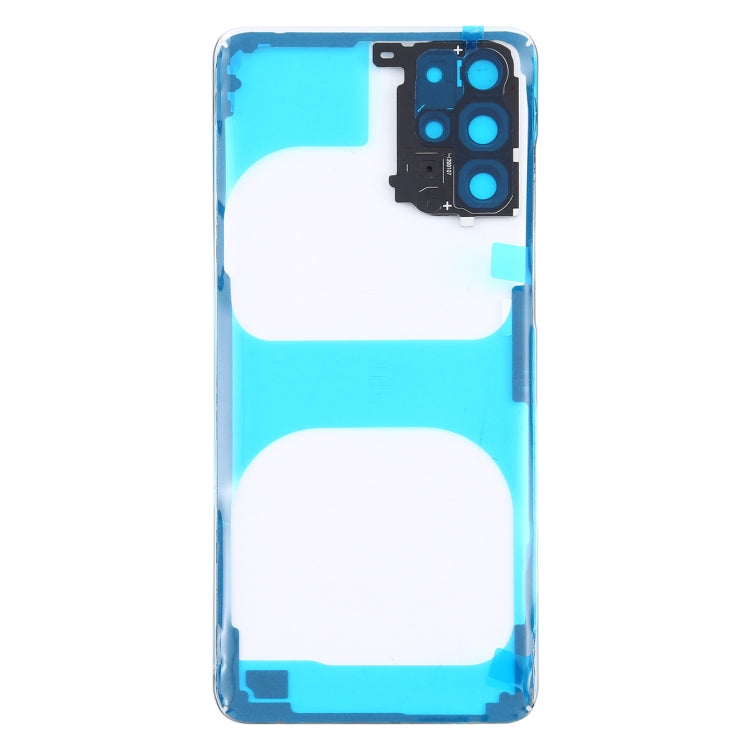 For Samsung Galaxy S20+ SM-G985 SM-G985F SM-G985F/DS Glass Transparent Battery Back Cover (Transparent)