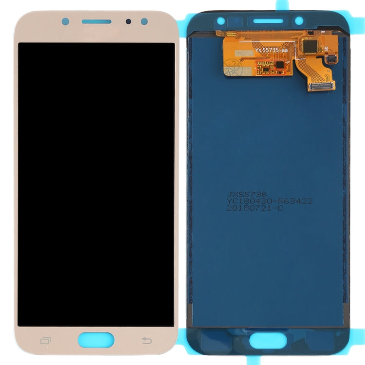 TFT LCD Screen for Galaxy J7 (2017), J730F/DS, J730FM/DS With Digitizer Full Assembly (Gold)