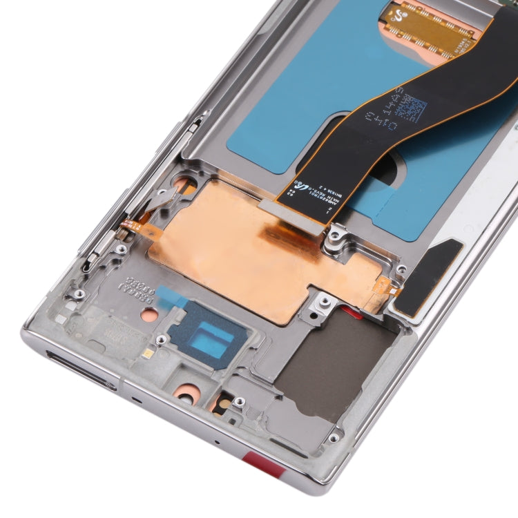 Original LCD Screen for Samsung Galaxy Note10 4G/Note10 5G SM-N971/N970 Digitizer Full Assembly With Frame (Grey)