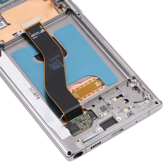 Original LCD Screen for Samsung Galaxy Note10 4G/Note10 5G SM-N971/N970 Digitizer Full Assembly With Frame (Grey)