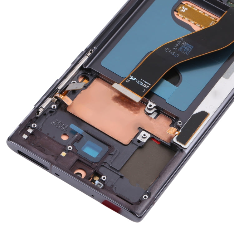 Original LCD Screen for Samsung Galaxy Note10 4G/Note10 5G SM-N971/N970 Digitizer Full Assembly With Frame (Black)