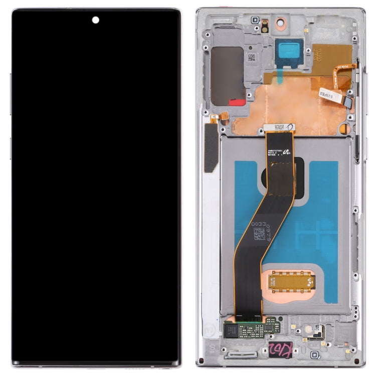 Original LCD Screen for Samsung Galaxy Note10+ 4G/Note10+ 5G SM-N976/N975 Digitizer Full Assembly With Frame (Grey)