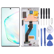 Original LCD Screen for Samsung Galaxy Note10+ 4G/Note10+ 5G SM-N976/N975 Digitizer Full Assembly With Frame (Silver)