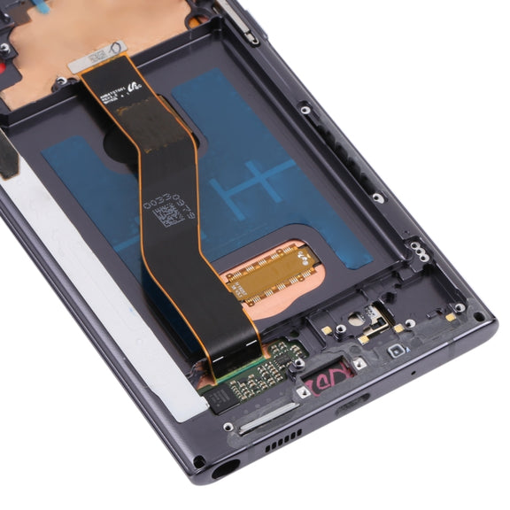 Original LCD Screen for Samsung Galaxy Note10+ 4G/Note10+ 5G SM-N976/N975 Digitizer Full Assembly With Frame (Black)