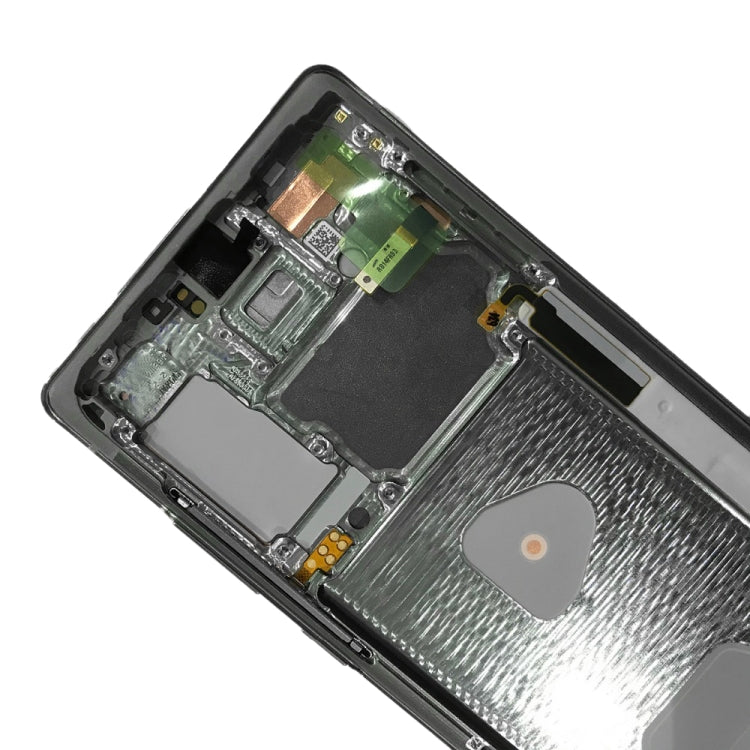 Original LCD Screen for Samsung Galaxy Note20 4G SM-N980 Digitizer Full Assembly With Frame (Green)