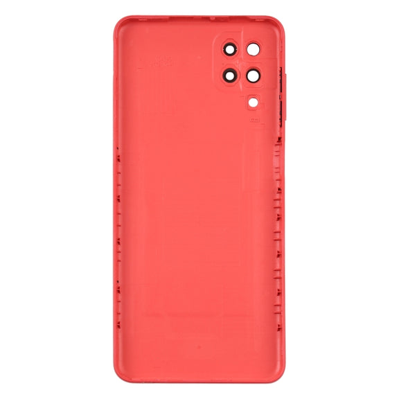 For Samsung Galaxy A12 Battery Back Cover (Red)
