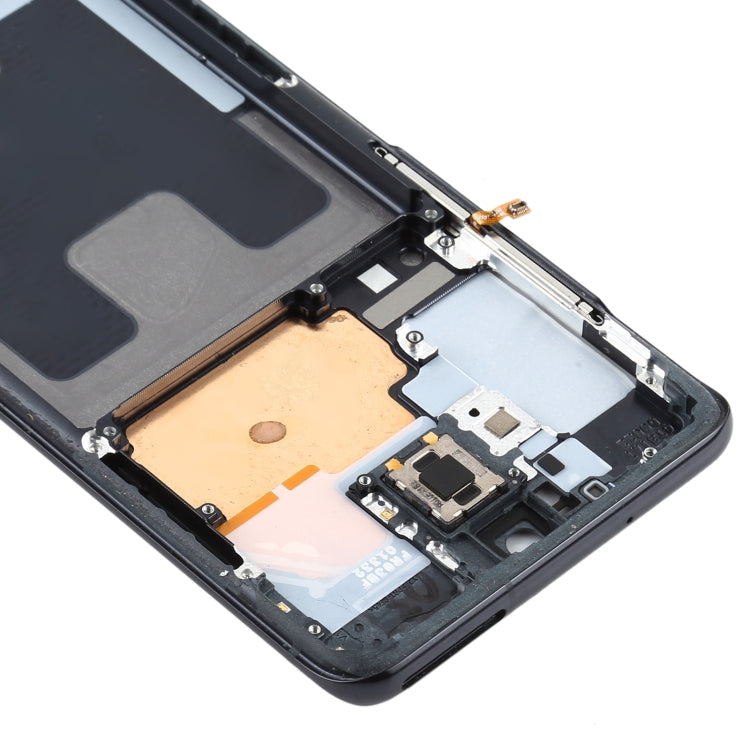 For Samsung Galaxy S20+ 5G SM-G986B  Middle Frame Bezel Plate (Black)