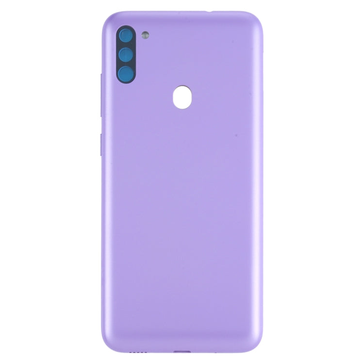 For Samsung Galaxy M11 SM-M115F Battery Back Cover (Purple)