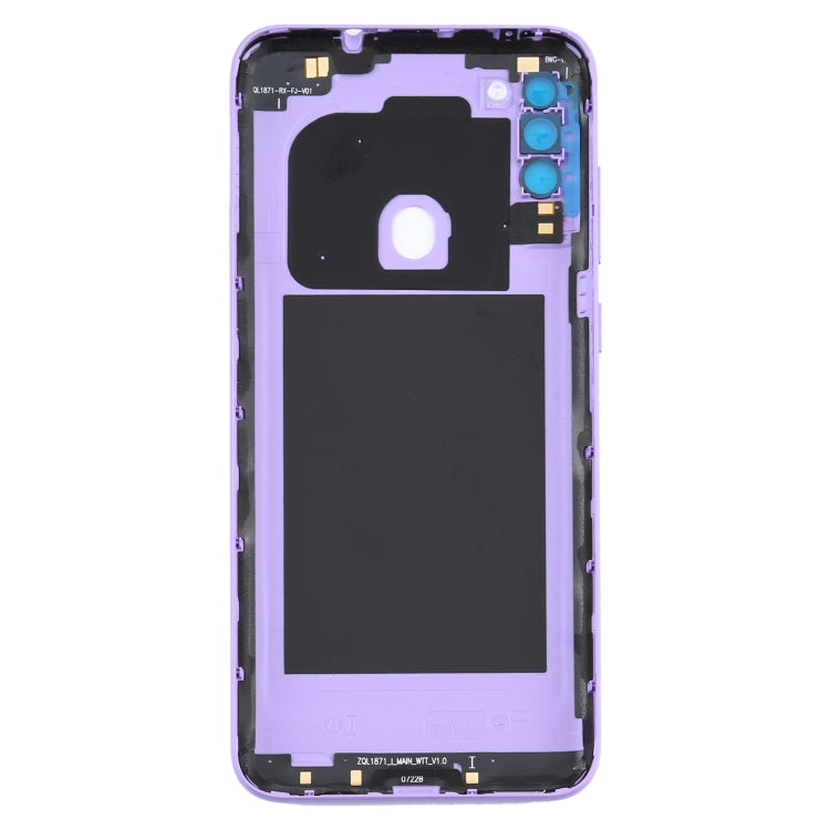 For Samsung Galaxy M11 SM-M115F Battery Back Cover (Purple)