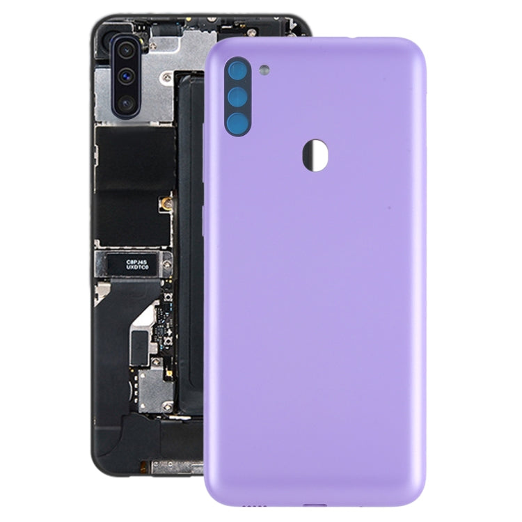 For Samsung Galaxy M11 SM-M115F Battery Back Cover (Purple) - free shipping - PMC TechLife - Order now!