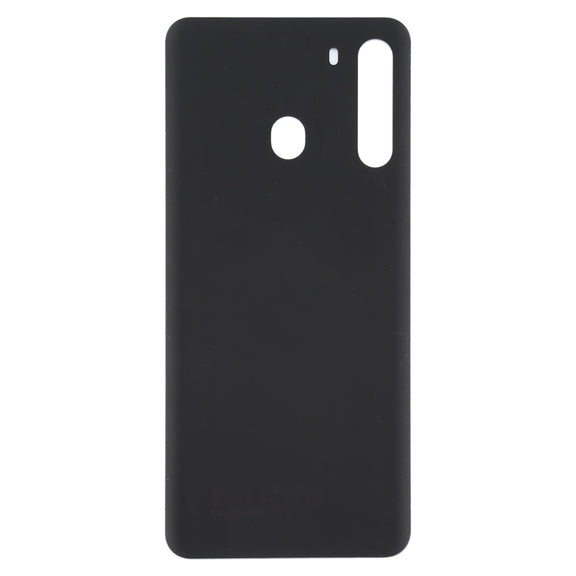 For Samsung Galaxy A21 SM-A215 Battery Back Cover (Black)