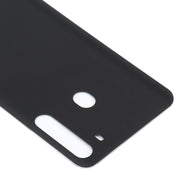 For Samsung Galaxy A21 SM-A215 Battery Back Cover (Black)