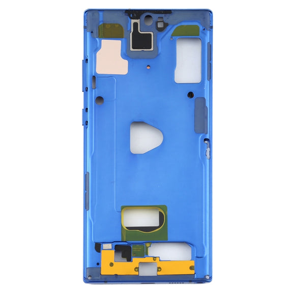For Samsung Galaxy Note10+ 5G SM-N976F  Middle Frame Bezel Plate (Blue)