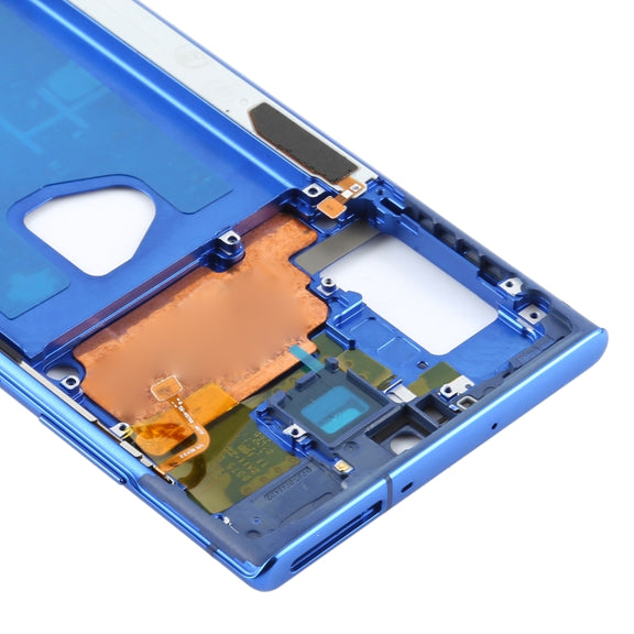 For Samsung Galaxy Note10+ 5G SM-N976F  Middle Frame Bezel Plate (Blue)