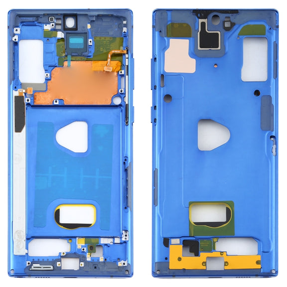 For Samsung Galaxy Note10+ 5G SM-N976F  Middle Frame Bezel Plate (Blue)