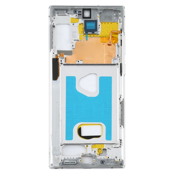 For Samsung Galaxy Note10+ 5G SM-N976F  Middle Frame Bezel Plate (White)