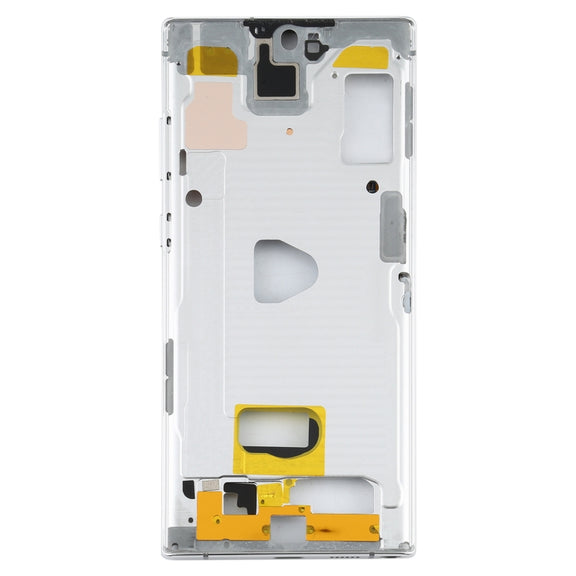 For Samsung Galaxy Note10+ 5G SM-N976F  Middle Frame Bezel Plate (White)