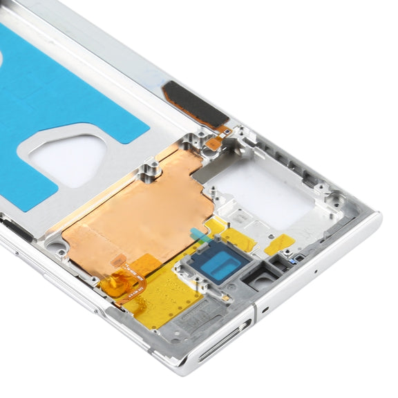 For Samsung Galaxy Note10+ 5G SM-N976F  Middle Frame Bezel Plate (White)