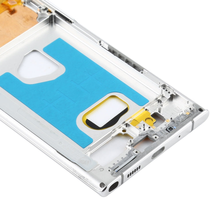 For Samsung Galaxy Note10+ 5G SM-N976F  Middle Frame Bezel Plate (White)