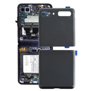 For Samsung Galaxy Z Flip 5G SM-F707 Battery Back Cover (Black)