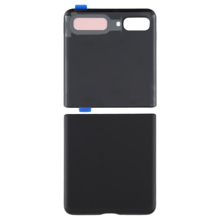 For Samsung Galaxy Z Flip 5G SM-F707 Battery Back Cover (Black)