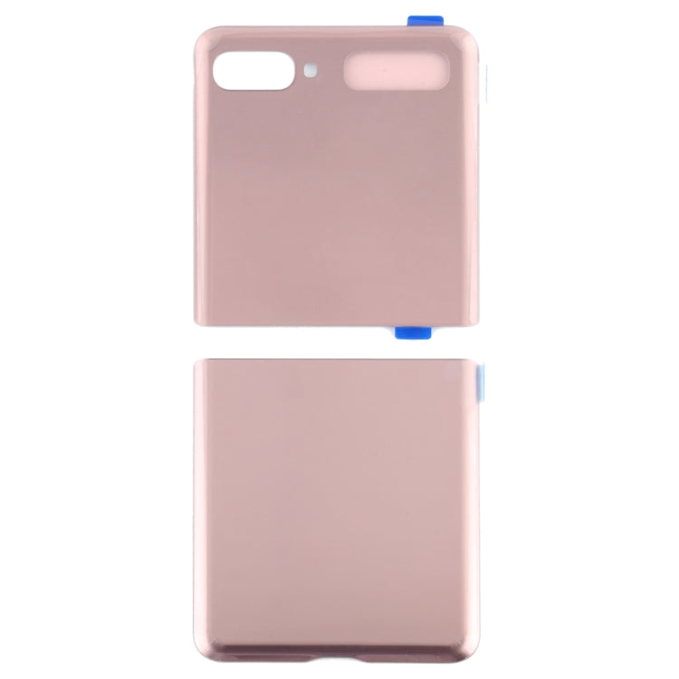 For Samsung Galaxy Z Flip 5G SM-F707 Battery Back Cover (Pink)