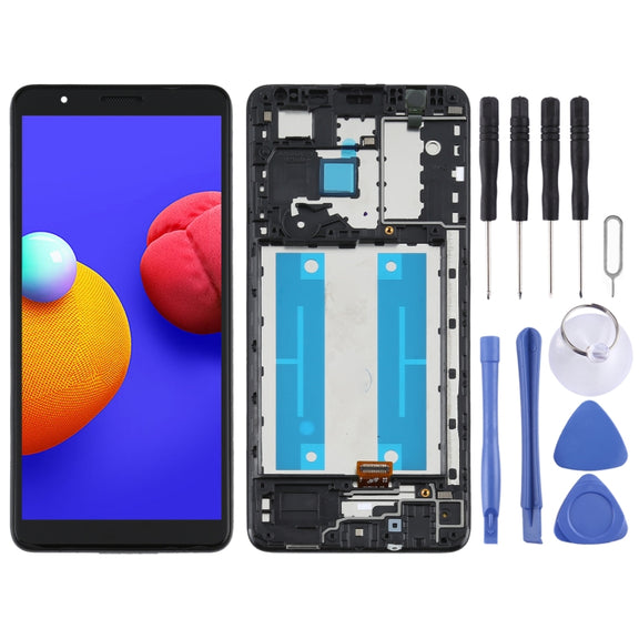 OEM LCD Screen for Samsung Galaxy A01 Core SM-A013 Digitizer Full Assembly With Frame