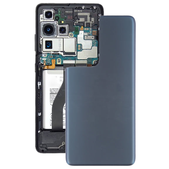 For Samsung Galaxy S21 Ultra 5G Battery Back Cover (Blue)