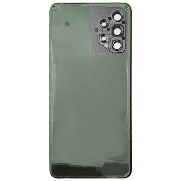 For Samsung Galaxy A32 4G Battery Back Cover with Camera Lens Cover (Black)