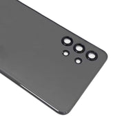 For Samsung Galaxy A32 4G Battery Back Cover with Camera Lens Cover (Black)
