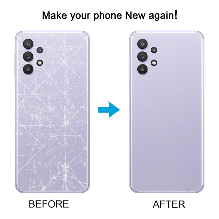 For Samsung Galaxy A32 4G SM-A325F Battery Back Cover(White)