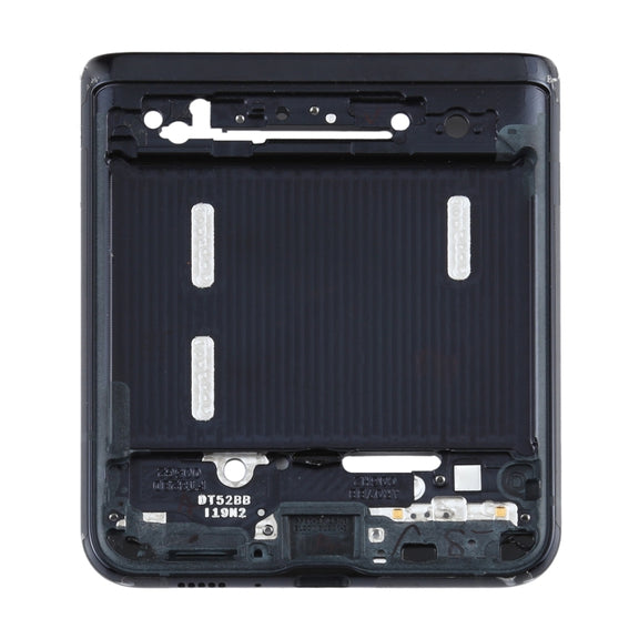 For Samsung Galaxy Z Flip 5G SM-F707  Lower Middle Frame Bezel Plate (Black)