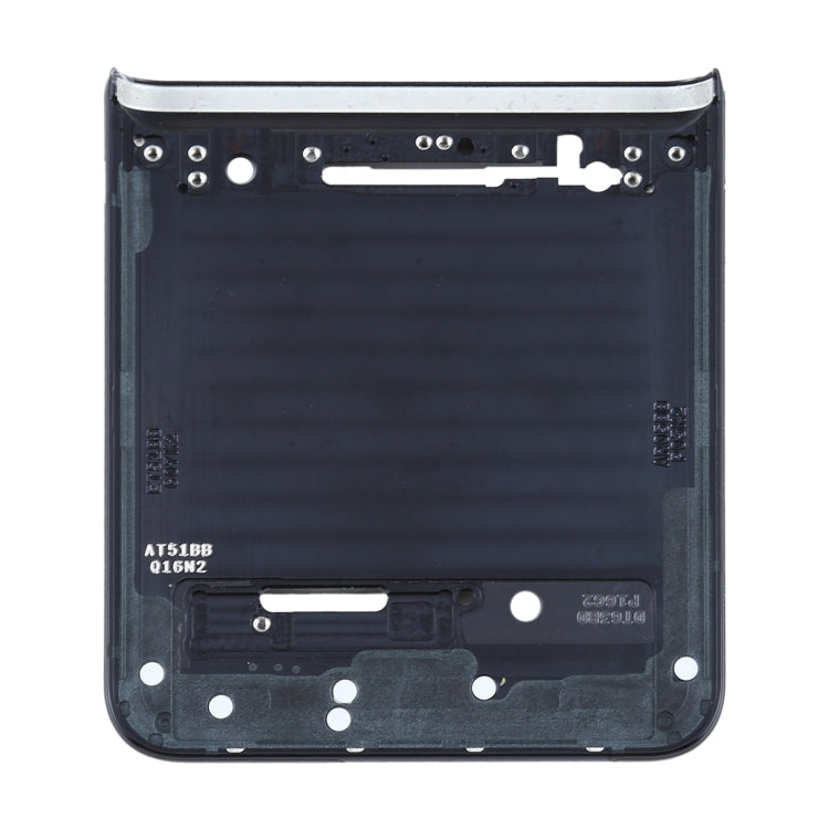 For Samsung Galaxy Z Flip 5G SM-F707  Lower Middle Frame Bezel Plate (Black)