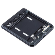 For Samsung Galaxy Z Flip 5G SM-F707  Lower Middle Frame Bezel Plate (Black)