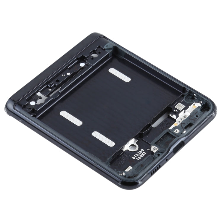 For Samsung Galaxy Z Flip 5G SM-F707  Lower Middle Frame Bezel Plate (Black)