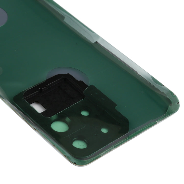 For Samsung Galaxy S20 Ultra Battery Back Cover with Camera Lens Cover (Black)