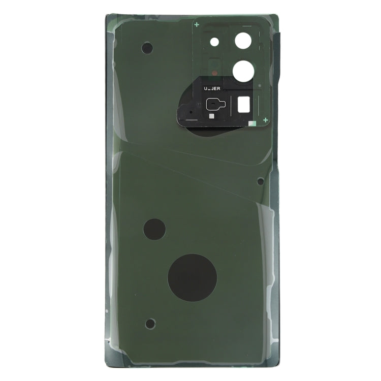 For Samsung Galaxy Note20 Ultra Battery Back Cover with Camera Lens Cover (White)