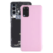 For Samsung Galaxy S20+ Battery Back Cover with Camera Lens Cover (Pink)