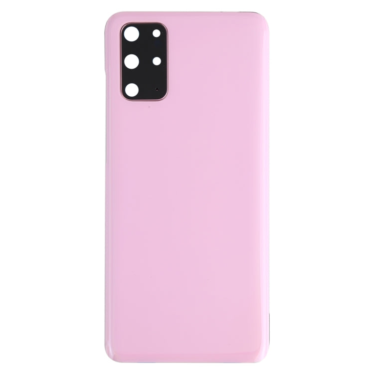 For Samsung Galaxy S20+ Battery Back Cover with Camera Lens Cover (Pink)