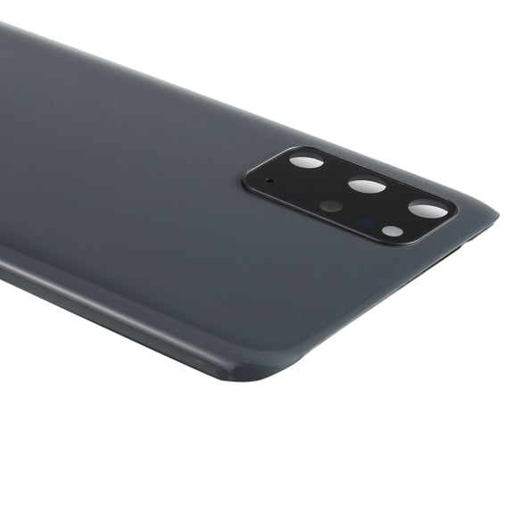 For Samsung Galaxy S20+ Battery Back Cover with Camera Lens Cover (Grey)