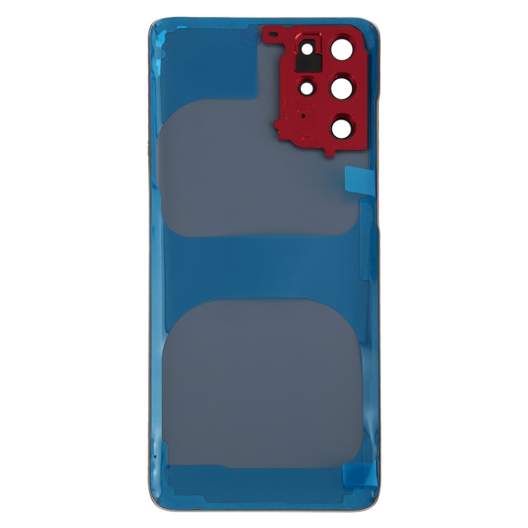 For Samsung Galaxy S20+ Battery Back Cover with Camera Lens Cover (Red)