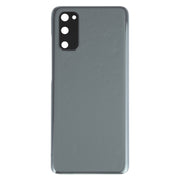 For Samsung Galaxy S20 Battery Back Cover with Camera Lens Cover (Grey)