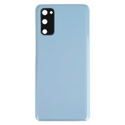 For Samsung Galaxy S20 Battery Back Cover with Camera Lens Cover (Blue)