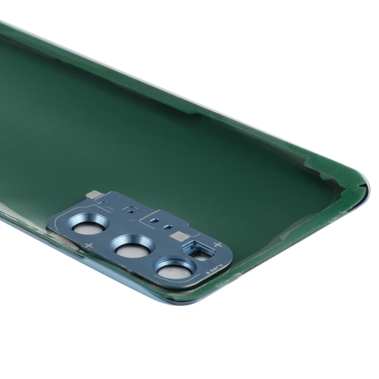 For Samsung Galaxy S20 Battery Back Cover with Camera Lens Cover (Blue)